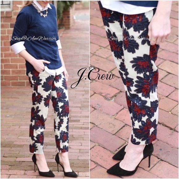 J.Crew 2 piece cotton voile sequin firework sleeveless top + pull on jogger - Picture 8 of 16